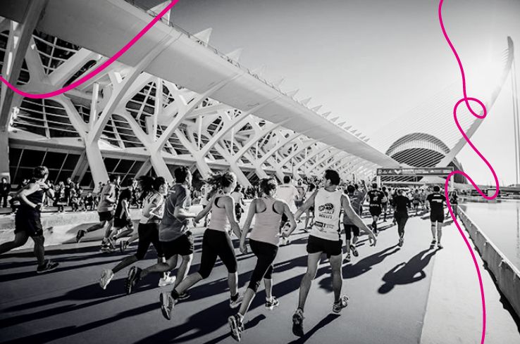 Entrenamiento al aire libre en Valencia