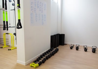 Centro de entrenamiento fisioterapia y nutrición en Valencia